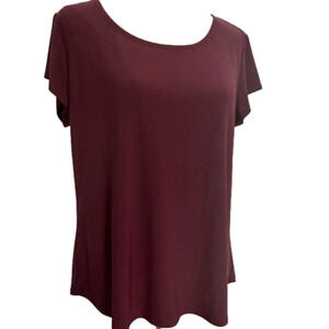 Attitudes by Renee Cap Sleeve Blouse